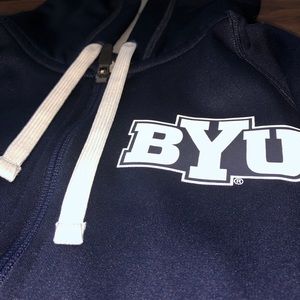 BYU zip up jacket